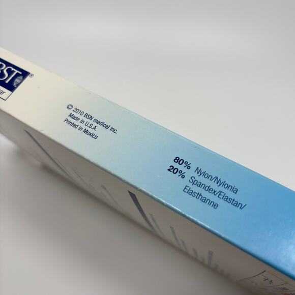 Jobst Relief Compression Socks Stockings 15-20 mmHg Sz L Knee High Beige Medical - Picture 6 of 9